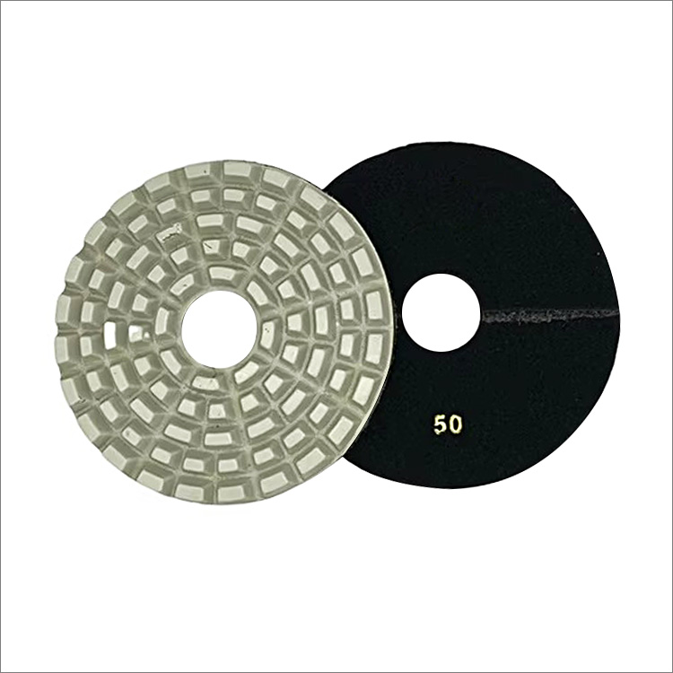 8 inches 200mm diamond floor polishing pads for concrete stone terrazzo - resin bond wet use