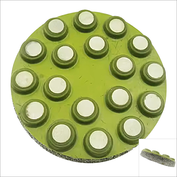 9 10 11 12 inches ceramic bond sponge base diamond floor polishing pads for concrete