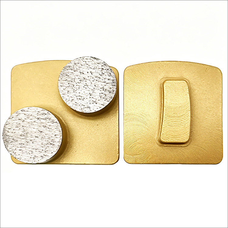 Diamond grinding shoes for Klindex floor grinder - cylindrical segments