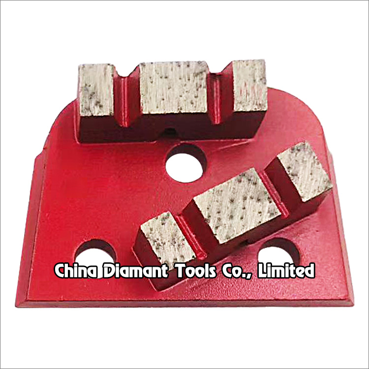 Diamond grinding shoes concrete grinding pads for Lavina floor grinders - W shape segments