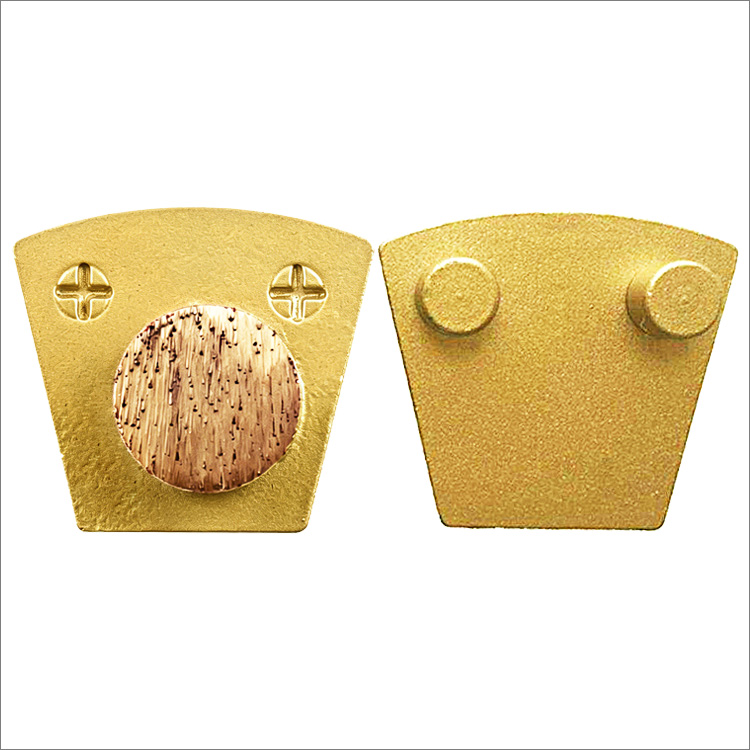 Diamond concrete grinding shoe for Werkmaster floor grinder - cylindrical segments