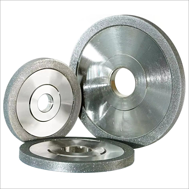 Electroplated diamond grinding wheels abrasive polishing discs for tungsten steel carbide CBN milling cutters