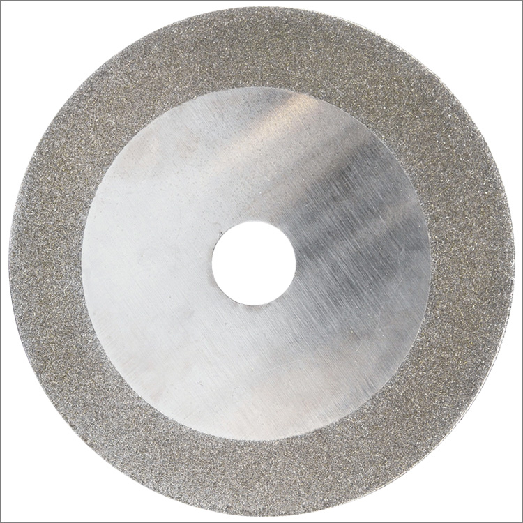 Electroplated diamond saw blade continuous rim cutting grinding disc for soft stone marble porcelain glass