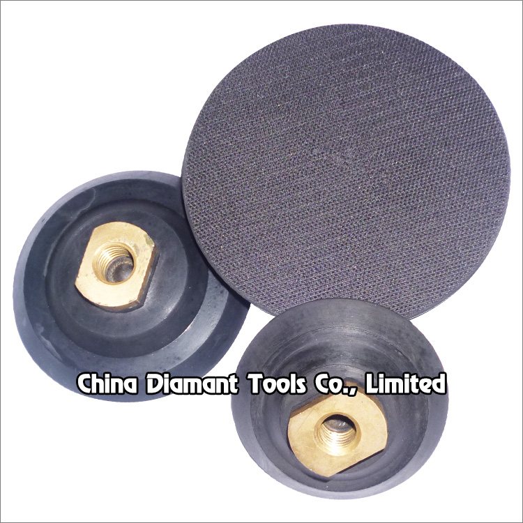 Rubber backer(velcro holder) of polishing pads