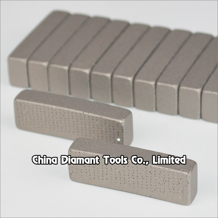 Diamond segments of wall cutting circular saw blades - matrix (arix) segments